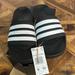 Adidas Shoes | Adidas Men’s Sandals Size 9 | Color: Black/White | Size: 9