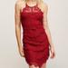 Free People Dresses | Free People Intimately Lace Dress Xs | Color: Red | Size: Xs