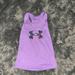 Under Armour Shirts & Tops | Girls Under Armor Tank Top Size Size | Color: Purple | Size: Sg