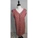 Michael Kors Dresses | Michael Michael Kors Geometric Design Sleevless Dress Coral Red Size Sm Nwt | Color: Red | Size: S