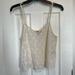 American Eagle Outfitters Tops | American Eagle Outfitters Lace Tank Top | Color: White | Size: M