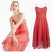 J. Crew Dresses | J. Crew Daisy Lace Evening Dress In Smoky Coral | Color: Red | Size: 4
