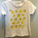 J. Crew Shirts & Tops | J. Crew Lemon Graphic Toddler T Shirt Short Sleeve Size 3t White Yellow Cotton | Color: White/Yellow | Size: 3tg