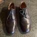 J. Crew Shoes | J.Crew Gifford Men Wingtip Brogue Brown Leather Dress Oxfords Us 8 Made In Italy | Color: Brown | Size: 8