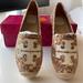 Tory Burch Shoes | New In Box Tory Burch Women's Ines Canvas Espadrilles In New Ivory Size 6.5 | Color: Tan | Size: 6.5