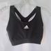 Adidas Intimates & Sleepwear | Adidas Sports Bra Womens Size Xs Black Razor Criss Cross Back Front Logo | Color: Black/White | Size: Xs