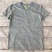 American Eagle Outfitters Shirts | American Eagle Grey Heathered V-Neck T-Shirt Men’s Sz S | Color: Gray | Size: S