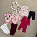 Jessica Simpson One Pieces | Lot Of 6-9 Month Baby Girl Clothes! Good Used Condition. | Color: Red/White | Size: 6-9mb