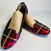 Coach Shoes | Coach Deborah Sequin Flat Red Black Or Blue Gold Sequins Size 7-7.5 | Color: Gold/Red | Size: 7.5