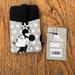 Disney Accessories | Disney Minnie Mouse Black & White Floral Cardholder | Color: Black/White | Size: Os