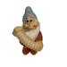 Disney Accents | Disney Snow White & The Seven Dwarfs Bashful Accordion Porcelain Figurine | Color: White | Size: 3 Inches