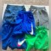 Nike Bottoms | (4) Nike Shorts Boys Y Size Sm And Med. 1 Nautica Dress/ Golf Shorts Sz Y Med 8 | Color: Blue/Green | Size: 8b