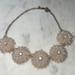 J. Crew Jewelry | Jc Crew Statement Necklace | Color: Gold/Pink | Size: Up To 20”