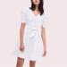 Kate Spade Dresses | Kate Spade White Polka Dot Dress With Puff Sleeves | Color: Pink/White | Size: L