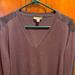 Burberry Sweaters | Burberry Brit Plum Cashmere Sweater Excellent Condition Sz Xxl | Color: Purple | Size: Xxl