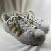 Adidas Shoes | Adidas Superstar Sneakers | Color: Gold/White | Size: 7.5