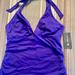 Athleta Swim | Athleta Shirrendipity Halter Swim Tankini | Color: Purple | Size: M