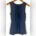 Anthropologie Tops | Anthropologie Sunday In Brooklyn V-Neck Flare Tank Top | Color: Blue | Size: Xsp