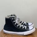 Converse Shoes | Converse Boys Ct All Star Hi 3j231 Black Casual Shoes Sneakers Size 2 | Color: Black | Size: 2b