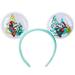 Disney Accessories | Disney Parks Holiday Christmas Mickey Minnie Snow Globe Headband Ears Mint New | Color: White | Size: Os