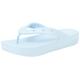 Crocs Damen Classic Platform Flip W Flipflop, Blauer Calcit, 42 EU