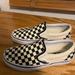 Vans Shoes | Checker Van Loafers In Like New Condition Women 8.5 Men 7 | Color: Black/White | Size: 8.5