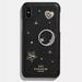 Coach Cell Phones & Accessories | Coach Iphone X/Xs Leather Case With Souvenir Pins Black | Color: Black | Size: X/Xs