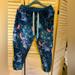 Disney Intimates & Sleepwear | Disney Sleepwear Stitch Pants Soft Blue Shimmer Stars Medium | Color: Blue/Silver | Size: M