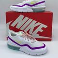 Nike Shoes | New Nike Womens Nike Air Size 7.5 Max Sequent 4.5 White Trainers Bq8824-103 | Color: Green/White | Size: 7.5