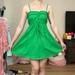 Jessica Simpson Dresses | Jessica Simpson Green Summer Dress | Color: Green | Size: Xs