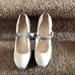 Jessica Simpson Shoes | Jessica Simpson Heels Size 8. Some Nicks On The Heel | Color: Cream/Gray | Size: 8