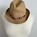 American Eagle Outfitters Accessories | American Eagle Boho Tribal Vibrant Fedora/ Sun Hat | Color: Tan | Size: Os