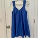 Anthropologie Dresses | Anthropologie Maeve Swing Dress | Color: Blue | Size: S