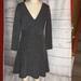 Free People Dresses | Free People Nwt Black Knit Tweed Fit Flare Dress | Color: Black | Size: M