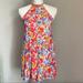 American Eagle Outfitters Dresses | American Eagle High Neck Red Floral Sundress Xxs | Color: Red | Size: Xxs