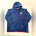 Nike Shirts | Euc Nike Sportswear Fleece Full-Zip Hooded Sweatshirt M:M | Color: Blue/White | Size: M