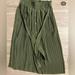 Zara Skirts | Long Olive Green Skirt From Zara | Color: Green | Size: 6