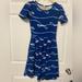 Lularoe Dresses | 5/$10 Lularoe Adorable Dress Size Xxsmall | Color: Blue/White | Size: Xxs