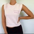 Zara Tops | $10 Zara Sleeveless Tank Sweatshirt Size Small | Color: Pink | Size: S