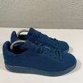 Adidas Shoes | Adidas Stan Smith Sneakers Kids Sz 4 Primeknit Tech Steel Navy S32182 Womens 5.5 | Color: Blue | Size: 5.5