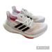 Adidas Shoes | Adidas Women's Ultraboost 21 Shoes White/Black/Solar Red S23840 Running Size 6 | Color: White | Size: 6