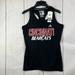 Adidas Tops | Cincinnati Bearcats Ncaa Small Adidas Sleeveless Shirt Black New Women Polyester | Color: Black | Size: S