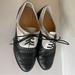 Kate Spade Shoes | Authentic Kate Spade Leather Shoes Used Black/White Size 8 | Color: Black/White | Size: 8