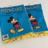 Disney Jackets & Coats | Disney Mickey Mouse Rain Poncho. Disneyworld Retro Vintage Rain Cape | Color: Red/Yellow | Size: One Size Fits All
