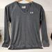 Under Armour Tops | Euc Under Armour Semi-Fitted Heatgear Women's Sz Sm Long Sleeve Jersey | Color: Gray/Silver | Size: S