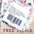 Free People Jewelry | Free People Gold Hoop Earrings With Collectible Free People Dust Bag Nwt | Color: Gold | Size: Os