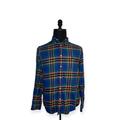 Polo By Ralph Lauren Shirts & Tops | Boys Polo Ralph Lauren Blue Flannel Paid Button Down | Color: Blue | Size: Boys 18-20