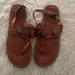 American Eagle Outfitters Shoes | Boho American Eagle Sandals Sz 8 | Color: Brown/Tan | Size: 8