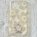 Kate Spade Cell Phones & Accessories | Kate Spade White And Gold Floral Iphone X Case | Color: Gold/White | Size: Iphone X