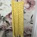 Urban Outfitters Dresses | Motel Brand From Urban Outfitters Floral Midi Maxi Dress | Color: Purple/Yellow | Size: S